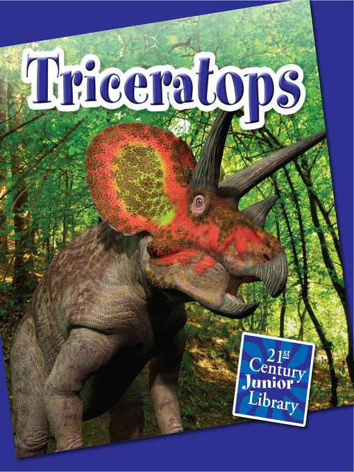 Title details for Triceratops by Jennifer Zeiger - Wait list